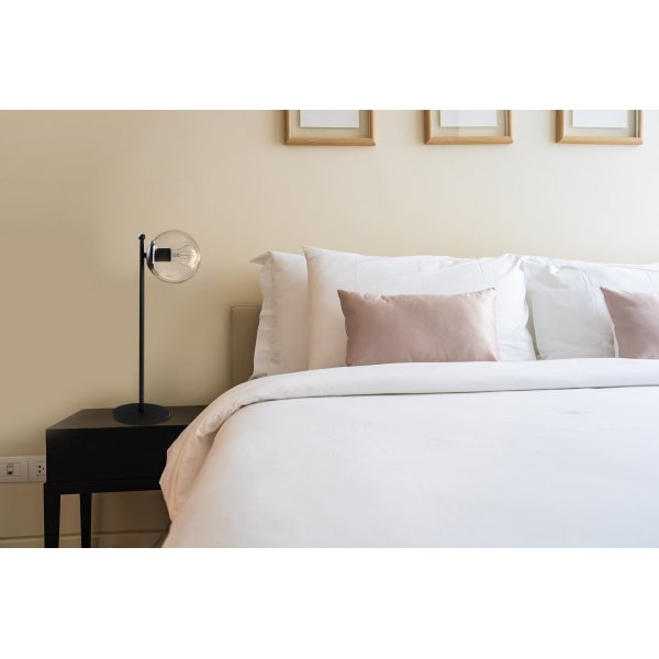 Prt de lampe de table Fas - Noir