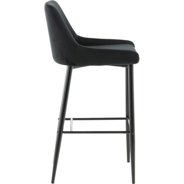 Argon barstol - Svart + Möbeltassar Argon barstol - Svart + Möbeltassar