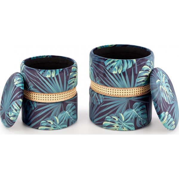 Pouf Kinshasa - Bleu Pouf Kinshasa - Bleu