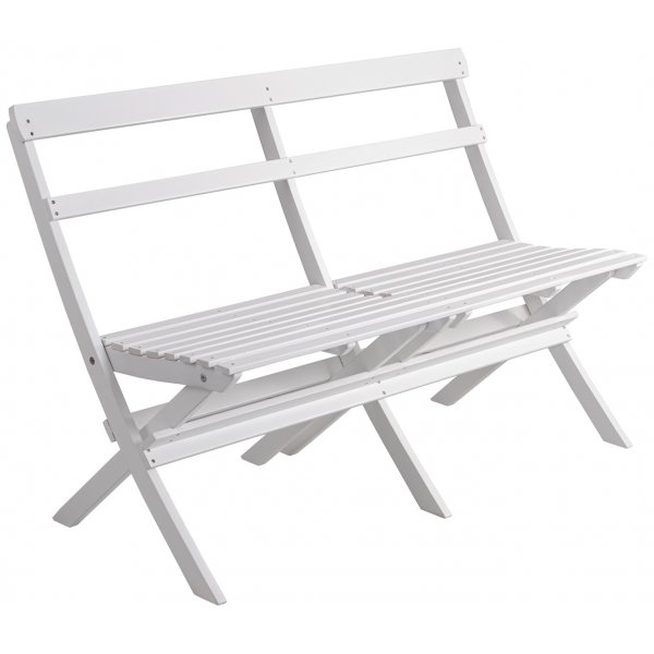 Björkö trädgårdssoffa - Vit Björkö trädgårdssoffa - Vit