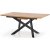 Errol matbord 160-200cm - Ek/svart