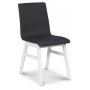 Mellby matgrupp 140 cm bord med 4 st Molly stolar gr - Vit / Gr