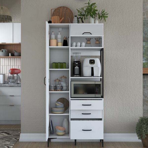 Armoire Jericho 112 - Blanc Armoire Jericho 112 - Blanc