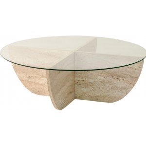 Table basse Lily 90 cm - Travertin