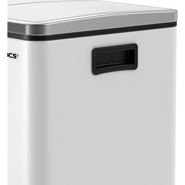 Poubelle Daloa 54 l - Blanc