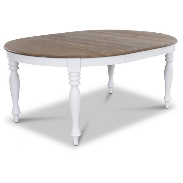 Victoria matgrupp inklusive 6 st Tuva matstolar i beige tyg Victoria matgrupp inklusive 6 st Tuva matstolar i beige tyg