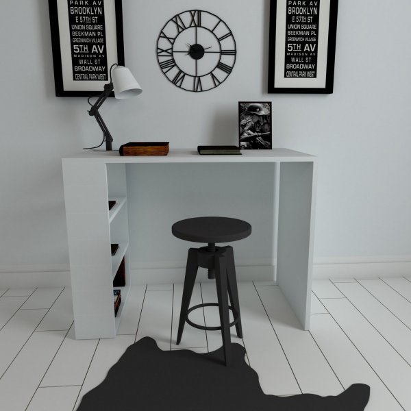 Cool bureau 90x50 cm - Blanc
