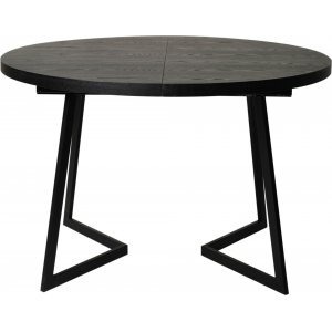 Wendi eettafel 120-165 x 120 cm - Zwarte doos