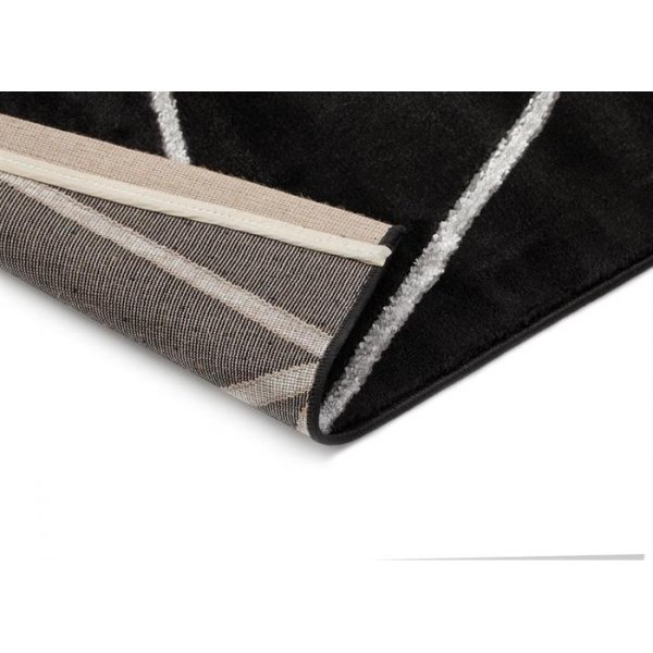 Maskinvävd matta Diamond Lines - Silver Maskinvävd matta Diamond Lines - Silver