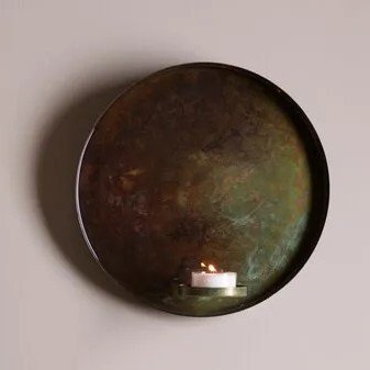 Applique murale Carlos - Vert-marron