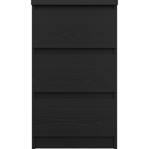 Naia slank dressoir met 3 laden - Zwarte doos Naia slank dressoir met 3 laden - Zwarte doos