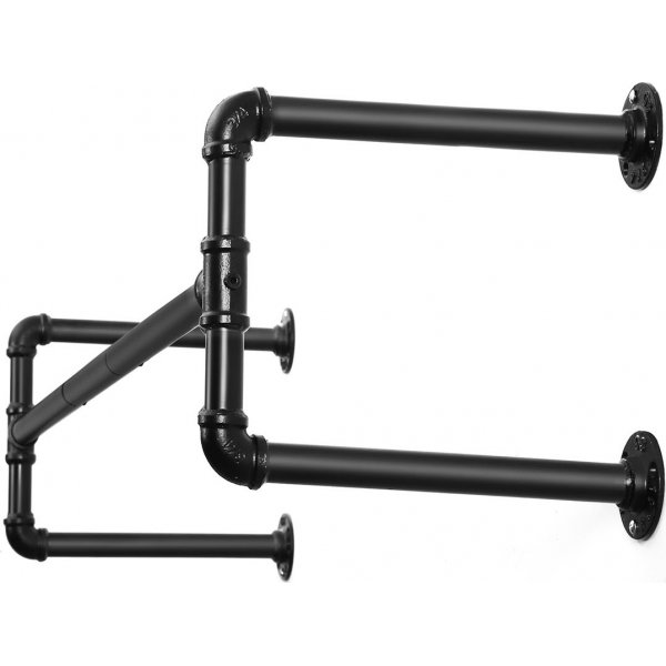 Tringle à vêtements Commander - Noir Tringle à vêtements Commander - Noir