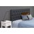 Nord sänggavel med metallknappar - Valfri storlek och färg