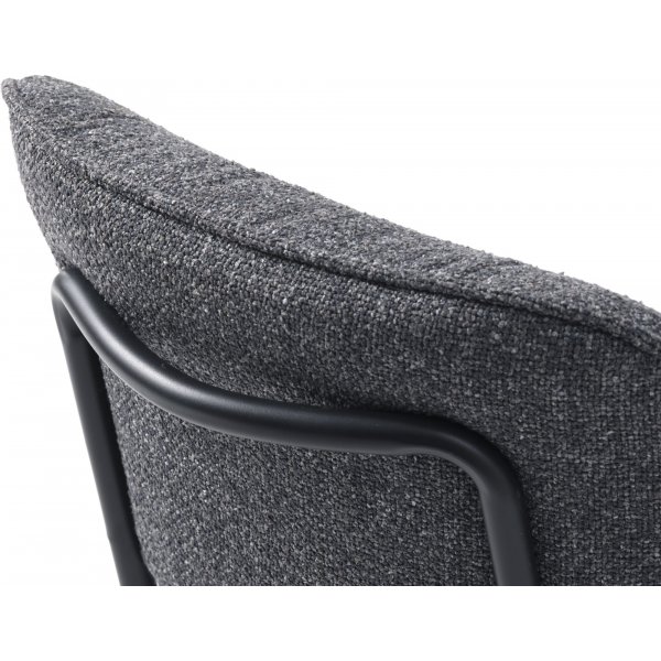 Chaise de salle à manger Bison - Gris foncé Chaise de salle à manger Bison - Gris foncé