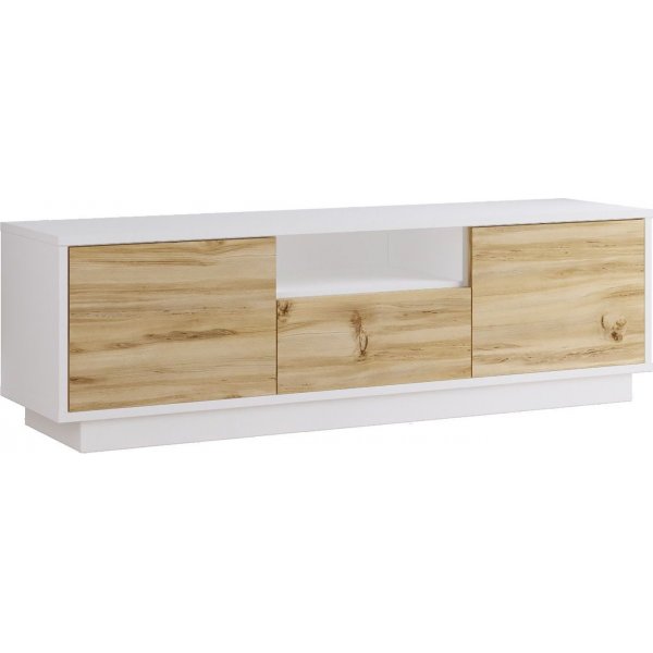 Luvio TV-bnk 3 - Ek/vit