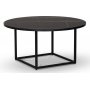 Sintorp runt soffbord 90 cm - Svart marmor (Exklusive laminat)