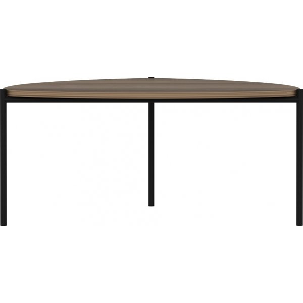 Table basse Lenny 90 x 89 cm - Noyer Table basse Lenny 90 x 89 cm - Noyer