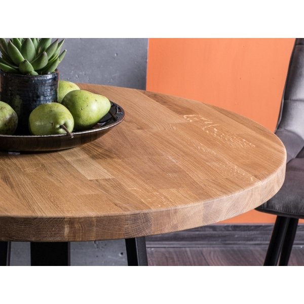 Table  manger Vasco 80 cm - Stratifi chne