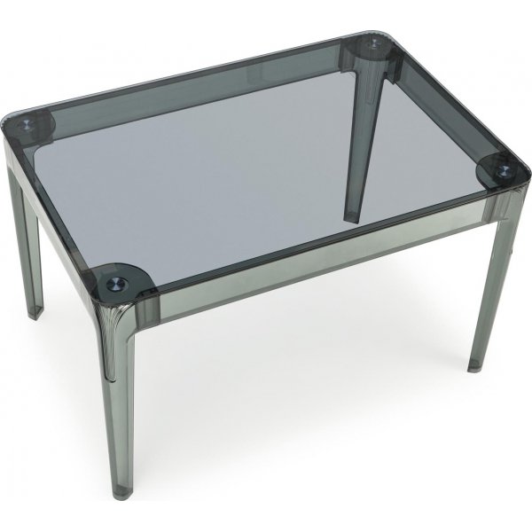 Table  manger Gomez 120 x 80 cm - Verre fum