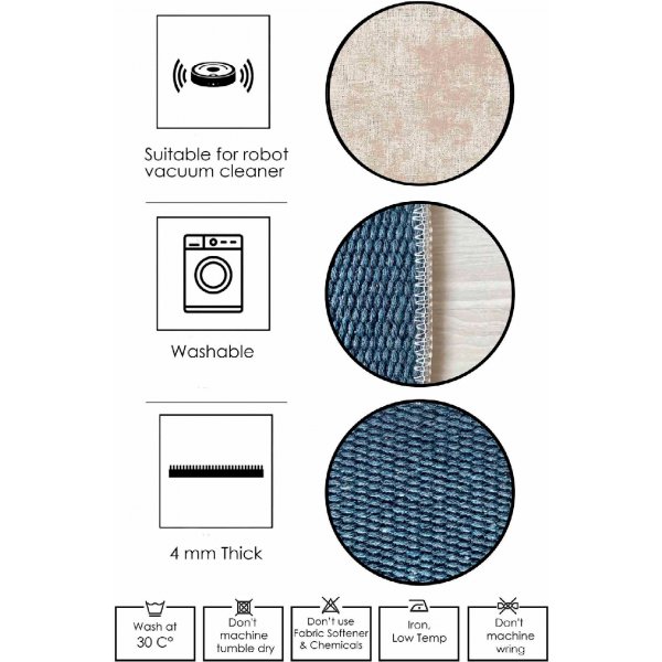 Wooson 91 matta 160 x 230 cm - Flerfrgad
