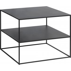 Table basse Landia noire carre 65 x 65 cm