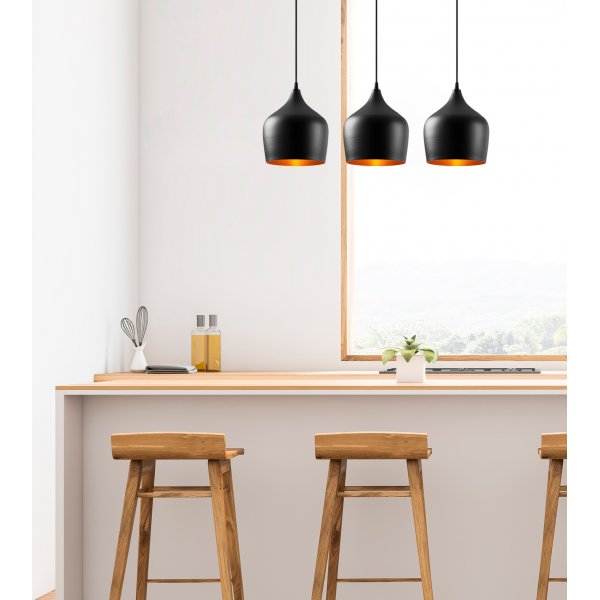 Plafonnier Dodo 6271 - Noir