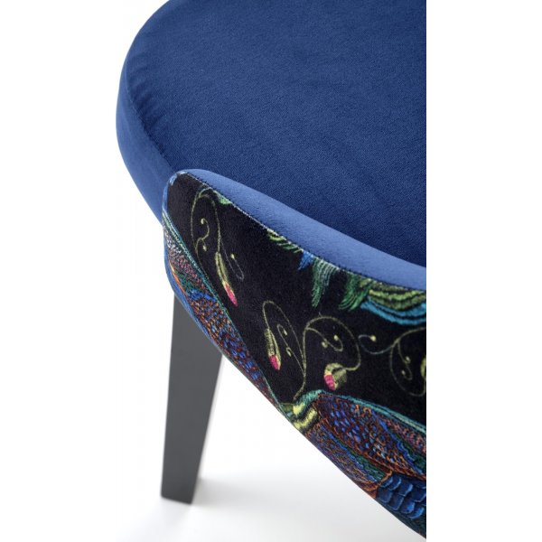 Chaise de salle à manger Endo - Bleu foncé Chaise de salle à manger Endo - Bleu foncé