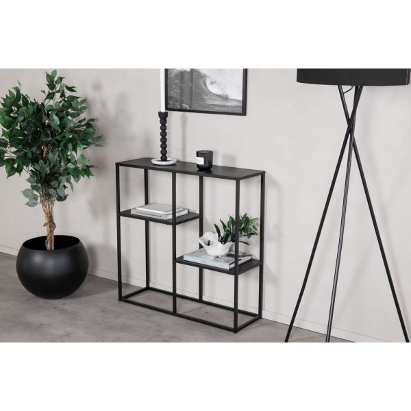 Träne konsolbord 80 x 26 cm - Svart Träne konsolbord 80 x 26 cm - Svart