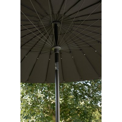 Palmetto parasoll - Svart