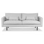 Land 2,5-sits soffa - Sand (tyg)