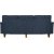 Howard Watford deluxe 4-sits svngd soffa - Bl + Mbelvrdskit fr textilier