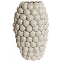 Vas Big Bouble H35 cm - ljusgrå (Glansig) Vas Big Bouble H35 cm - ljusgrå (Glansig)