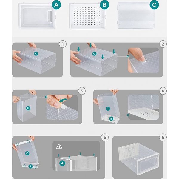 Linton frvaringslda 35x25 cm 18-pack - Transparent