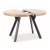 Domingo matbord 100-250 cm - Ek/svart