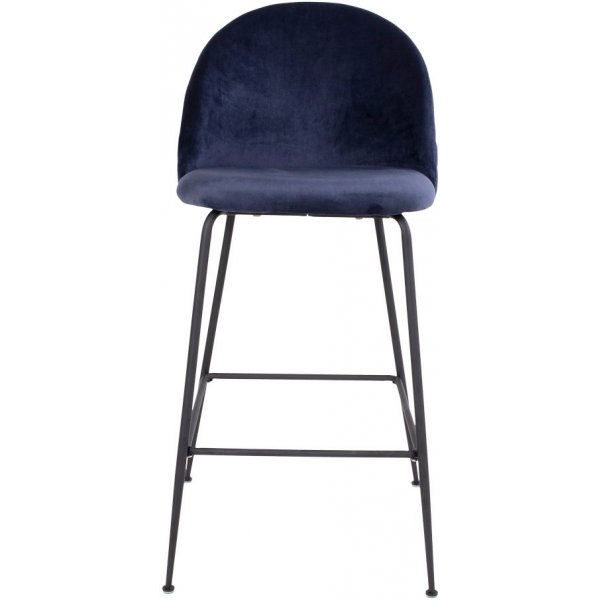 Lausanne Barstol - Bl/svart