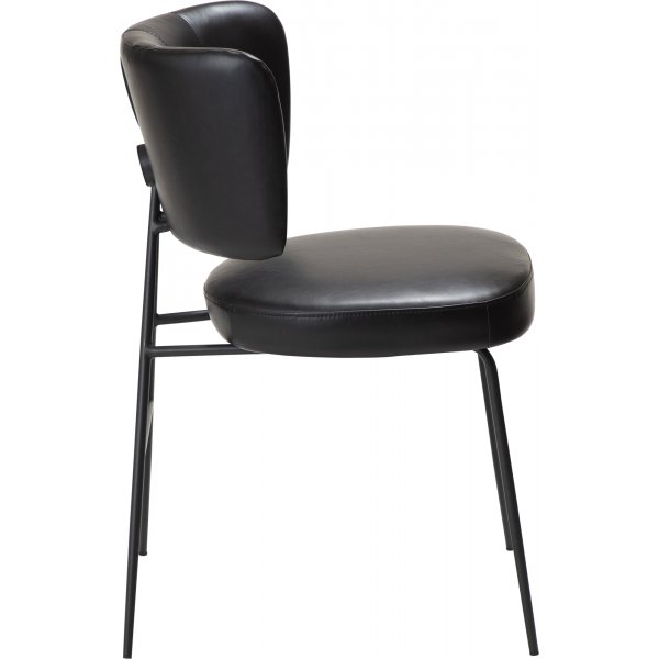 Chaise de salle à manger Roost - PU noir Chaise de salle à manger Roost - PU noir