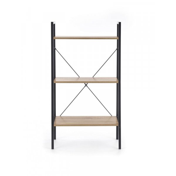 Perlie bokhylla - Sonoma ek/svart Perlie bokhylla - Sonoma ek/svart