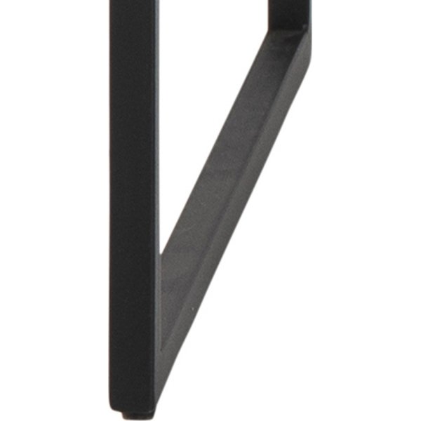 Seaford skrivbord 110 cm - Ek/svart