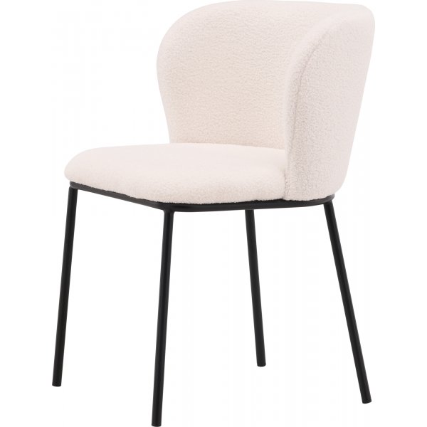 Edina matstol - Svart/vit Edina matstol - Svart/vit