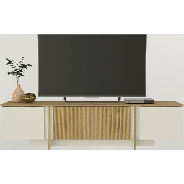 Sion TV-b�nk - Cream/valn�t