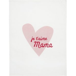 Mama keukendoek 50 x 70 cm - Roze