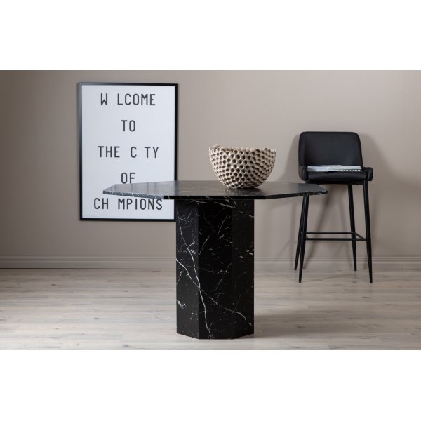 Table à manger Ibis 110 cm - Noir Table à manger Ibis 110 cm - Noir