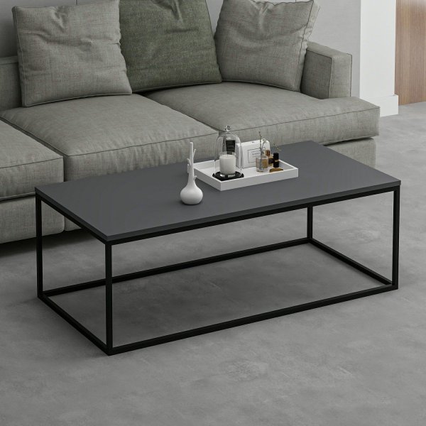 Table basse Tigre 120 x 60 cm - Anthracite Table basse Tigre 120 x 60 cm - Anthracite