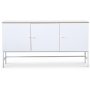 Edge sideboard - Vit hgtryckslaminat (HPL)