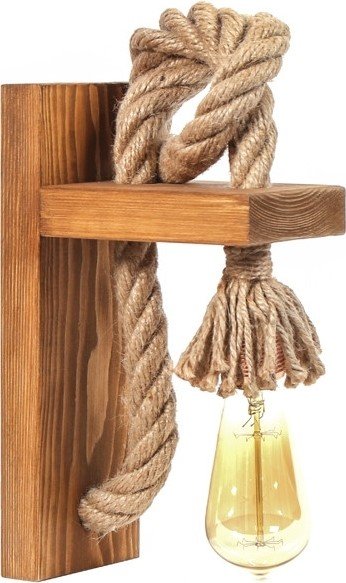 Lumina v�gglampa - Brun/guld