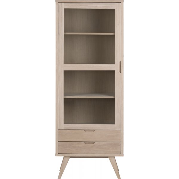 A-Line vitrinekast 190 cm - Wit