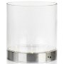 Bouquet bordslampa 19 cm - Krom/klarglas
