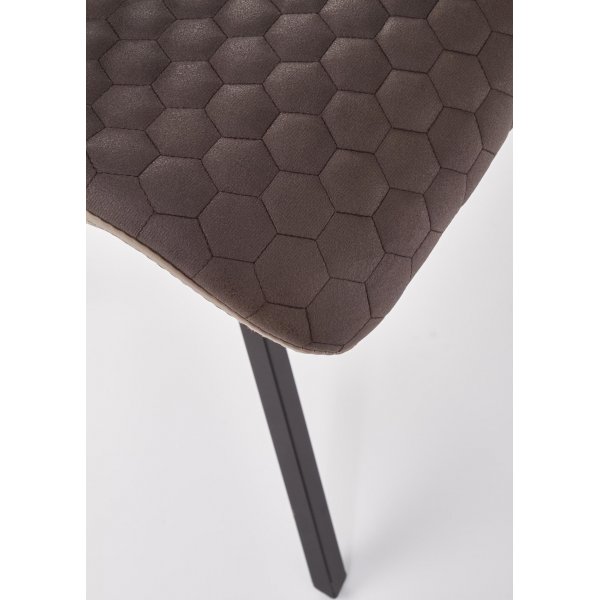 Cadeira matstol 394 - Brun/beige