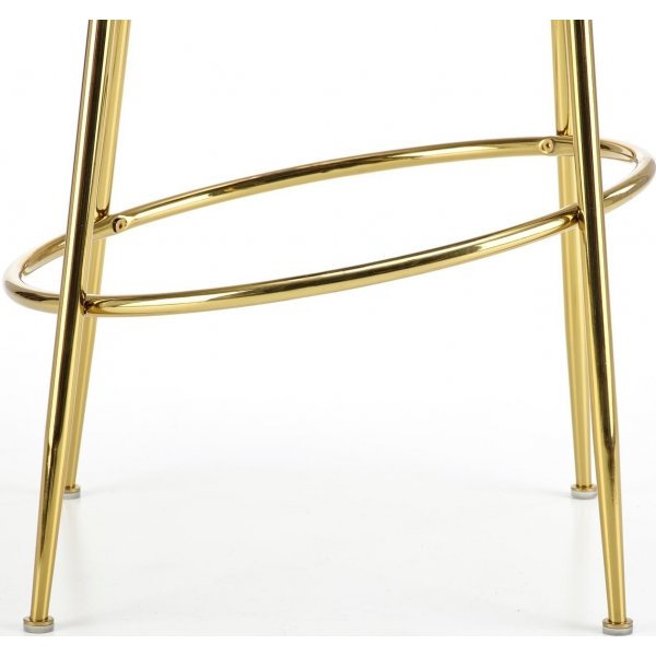 Tabouret de bar Pélican 116 - Gris/doré Tabouret de bar Pélican 116 - Gris/doré