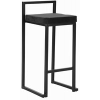Simple barstol - Svart/Svart Simple barstol - Svart/Svart